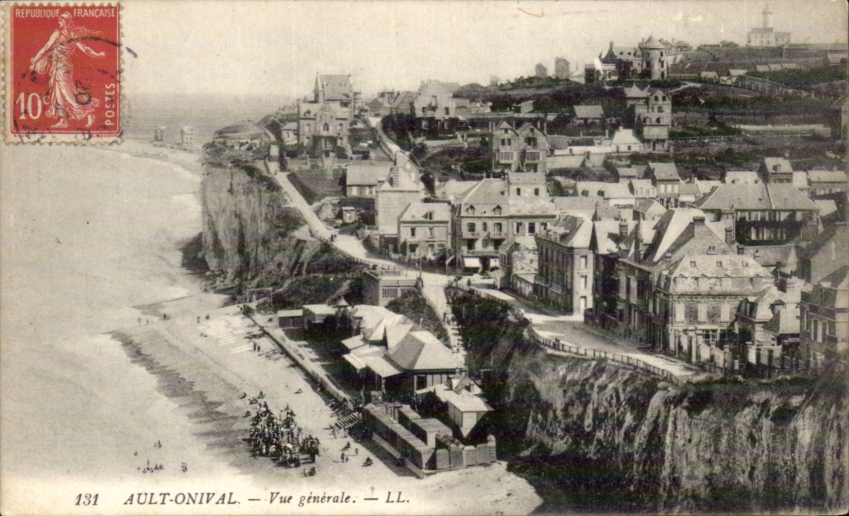 CPA Ault Onival Vue generale