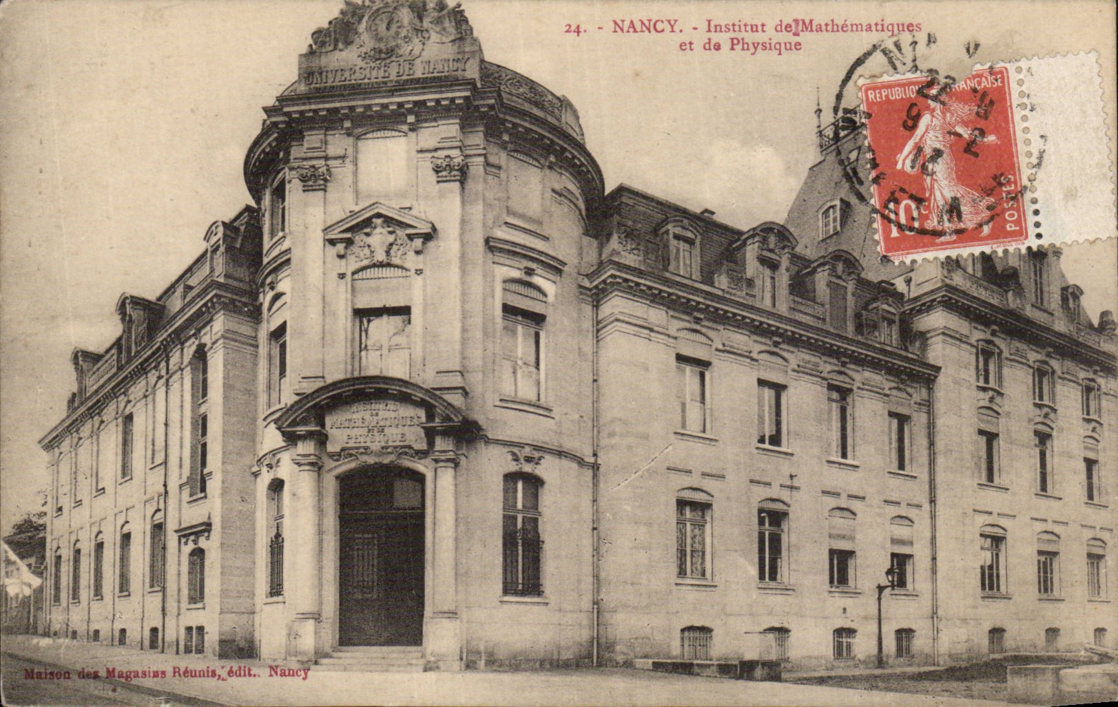 CPA Nancy Institut de Mathematiques et de physique