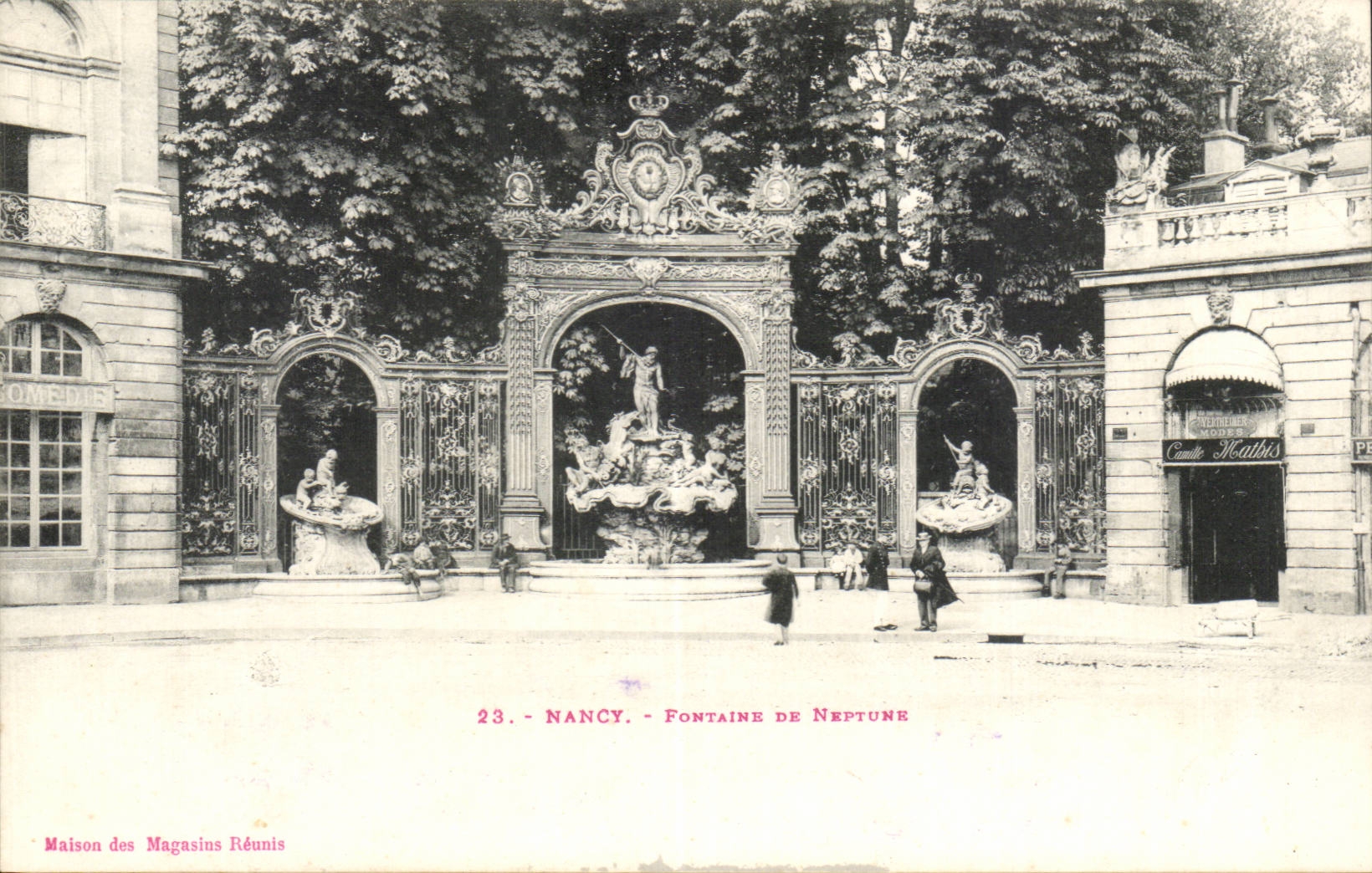 Nancy CPA Fontaine de Neptune