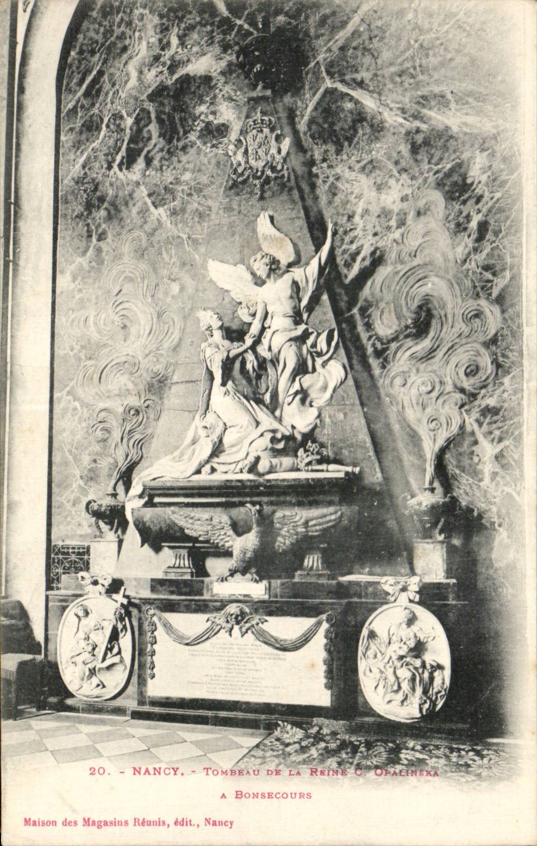 CPA Nancy Tombeau de la reine C Opalinska
