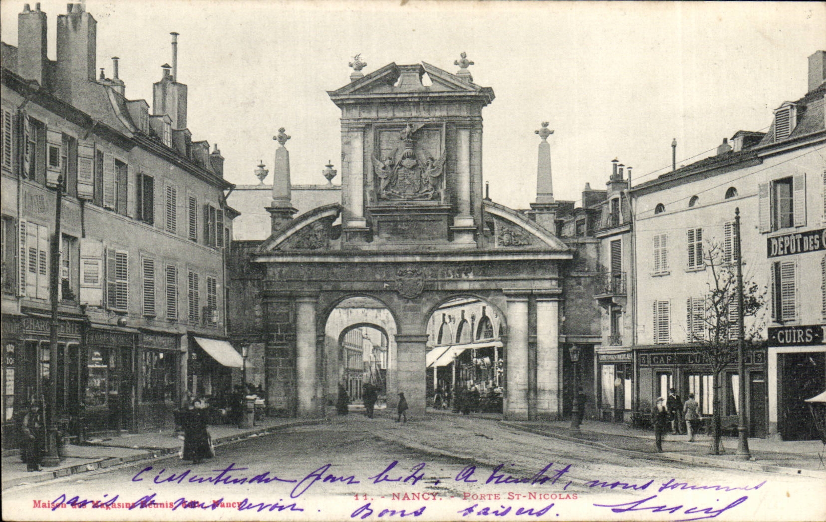 CPA Nancy Porte St Nicolas