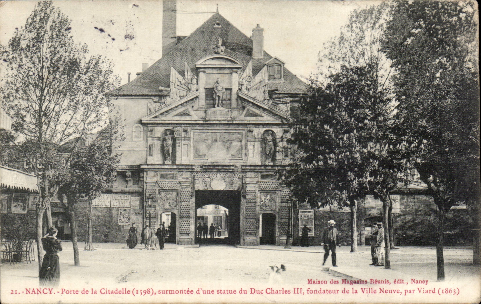 CPA Nancy Porte de la citadelle 