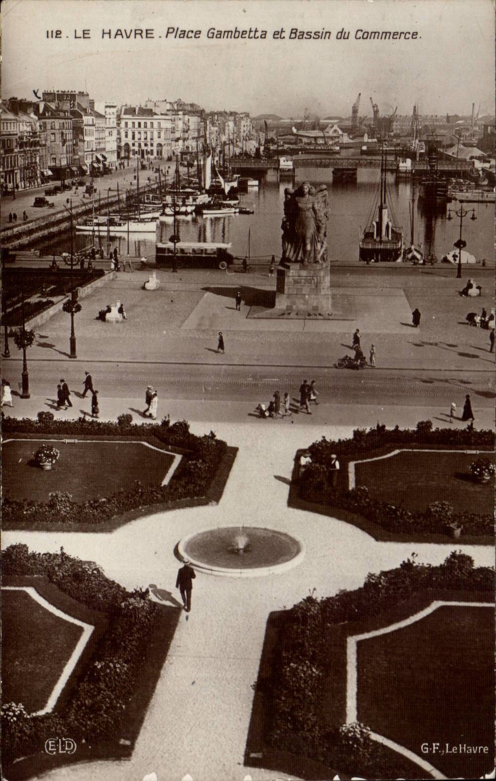 CPA Le Havre setzt Gambetta und Bassinwerbung