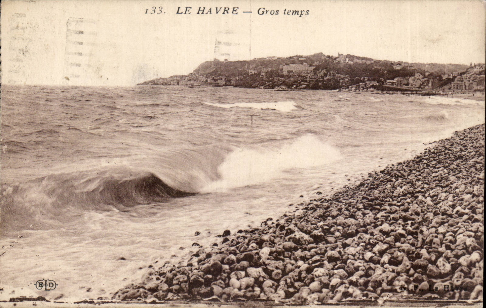 CPA Le Havre schweres Wetter