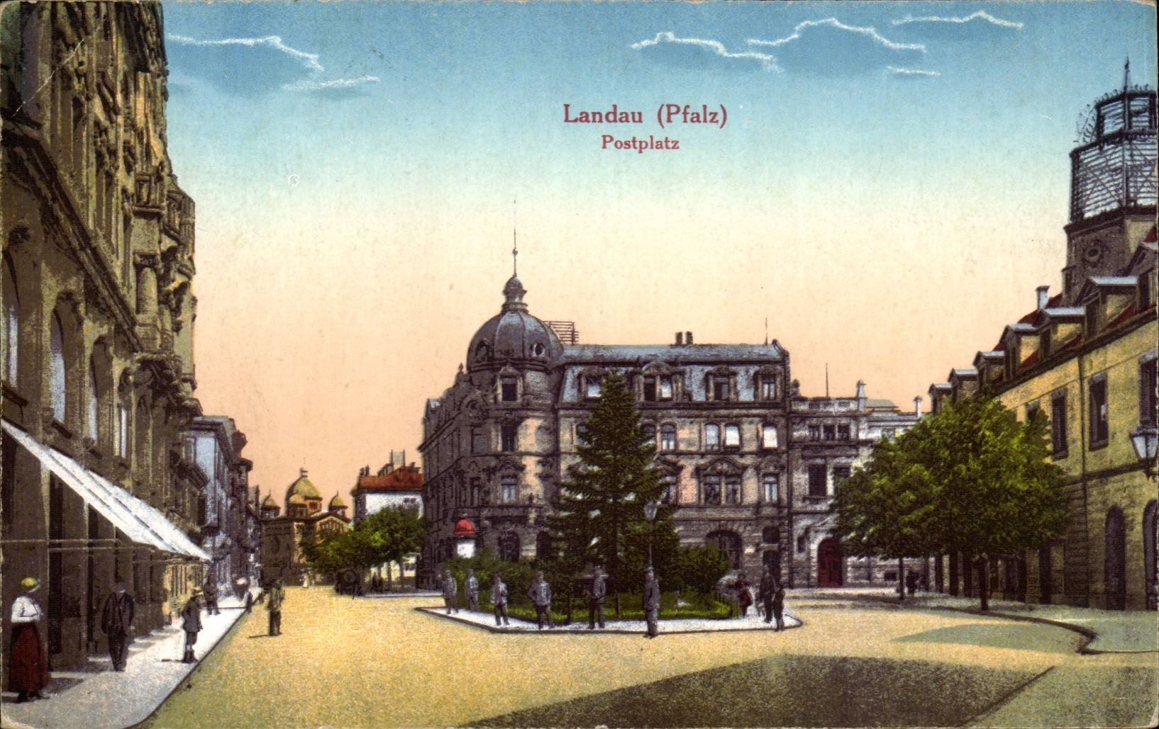 CPA Pram (Pfalz) Postplatz