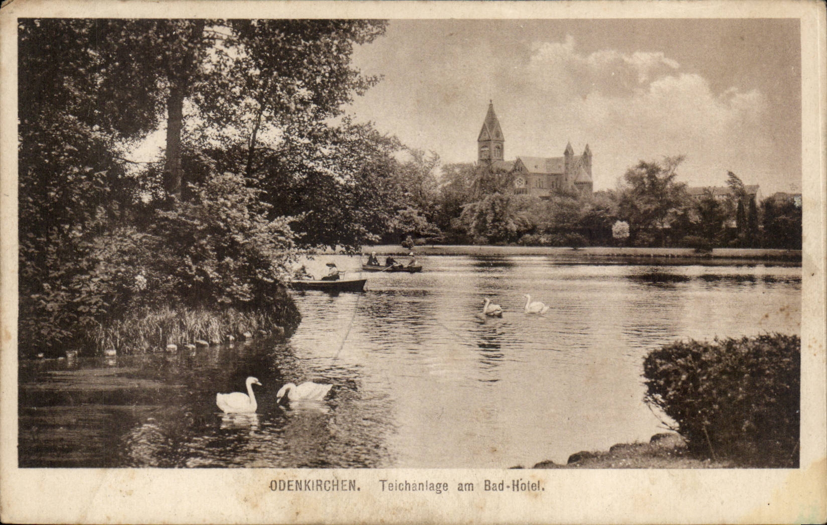 CPA Odenkirchen Teichanlage am Bad Hotel