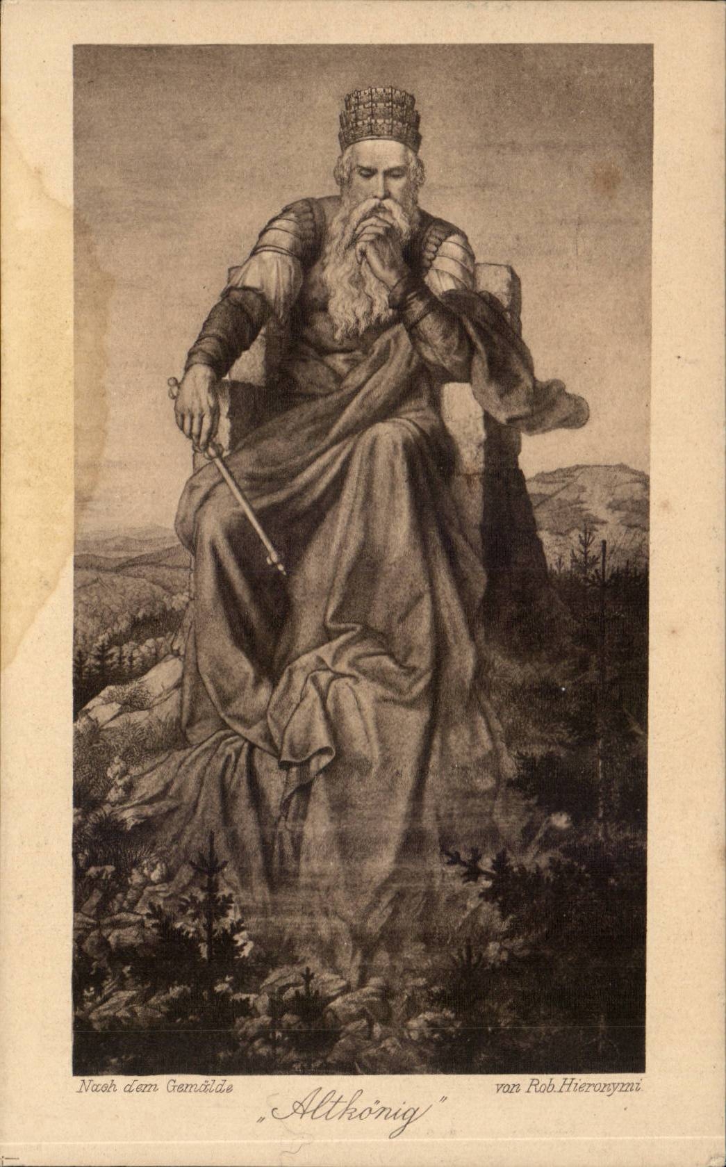 CPA altkonig Rob Hieronyzni 