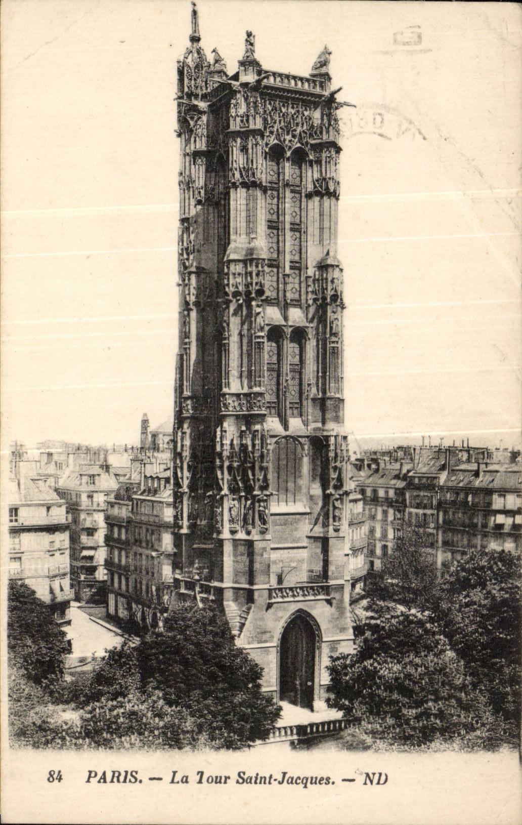 CPA Paris Tour Saint Jacques