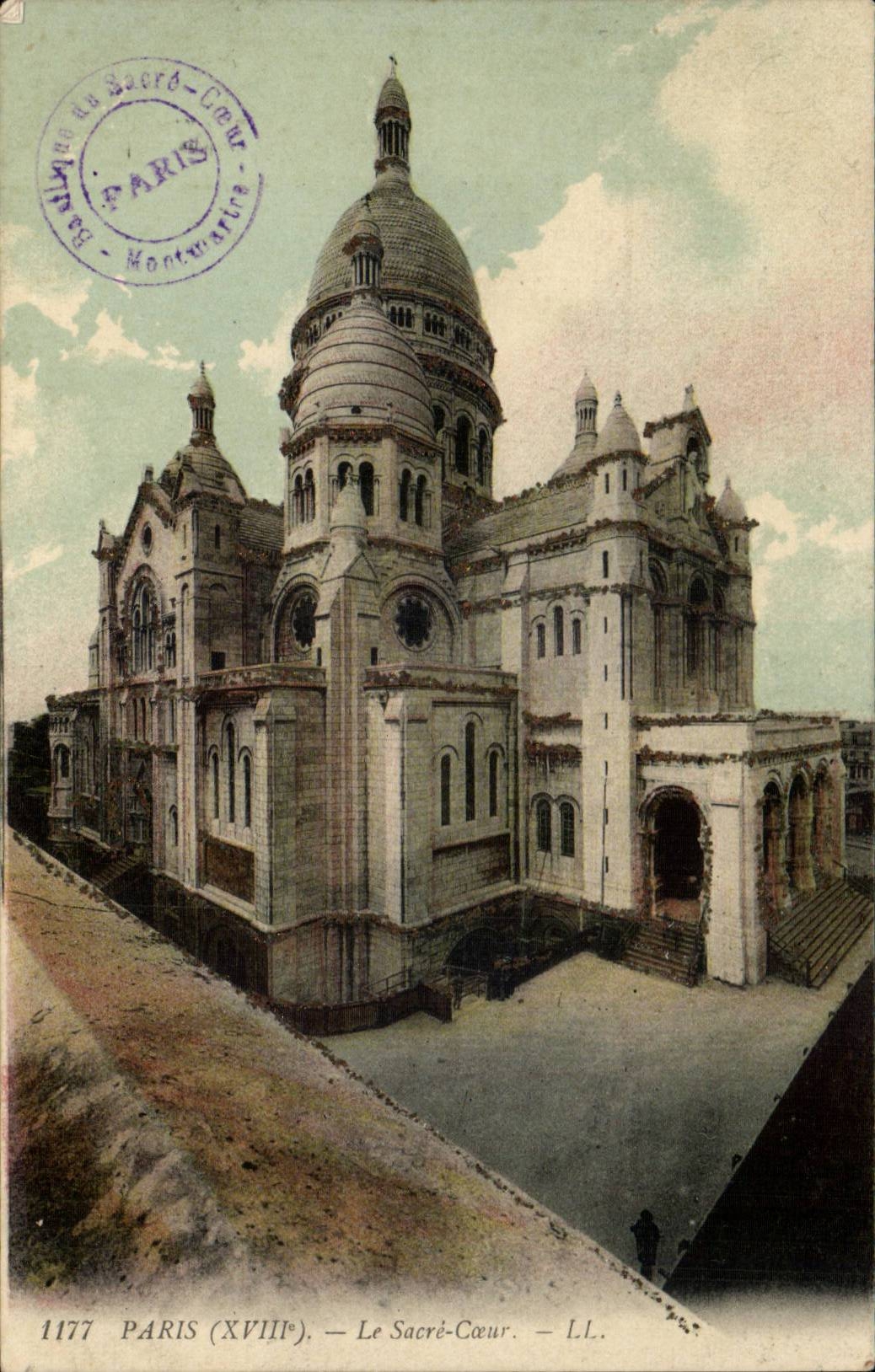 CPA Paris Le Sacre Coeur Montmartre