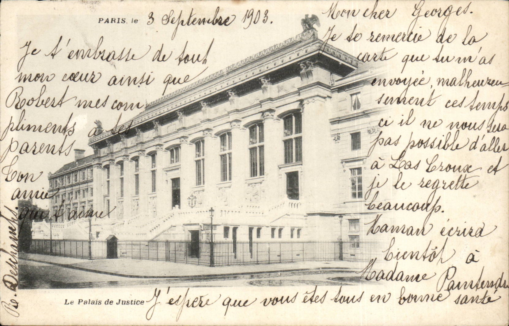 Paris CPA Palais de justice