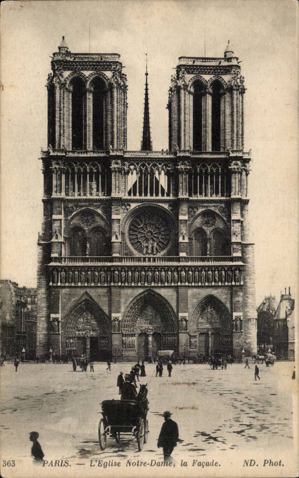 Paris CPA Notre DAme
