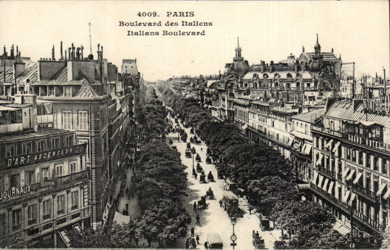 Paris CPA Boulevard des italiens