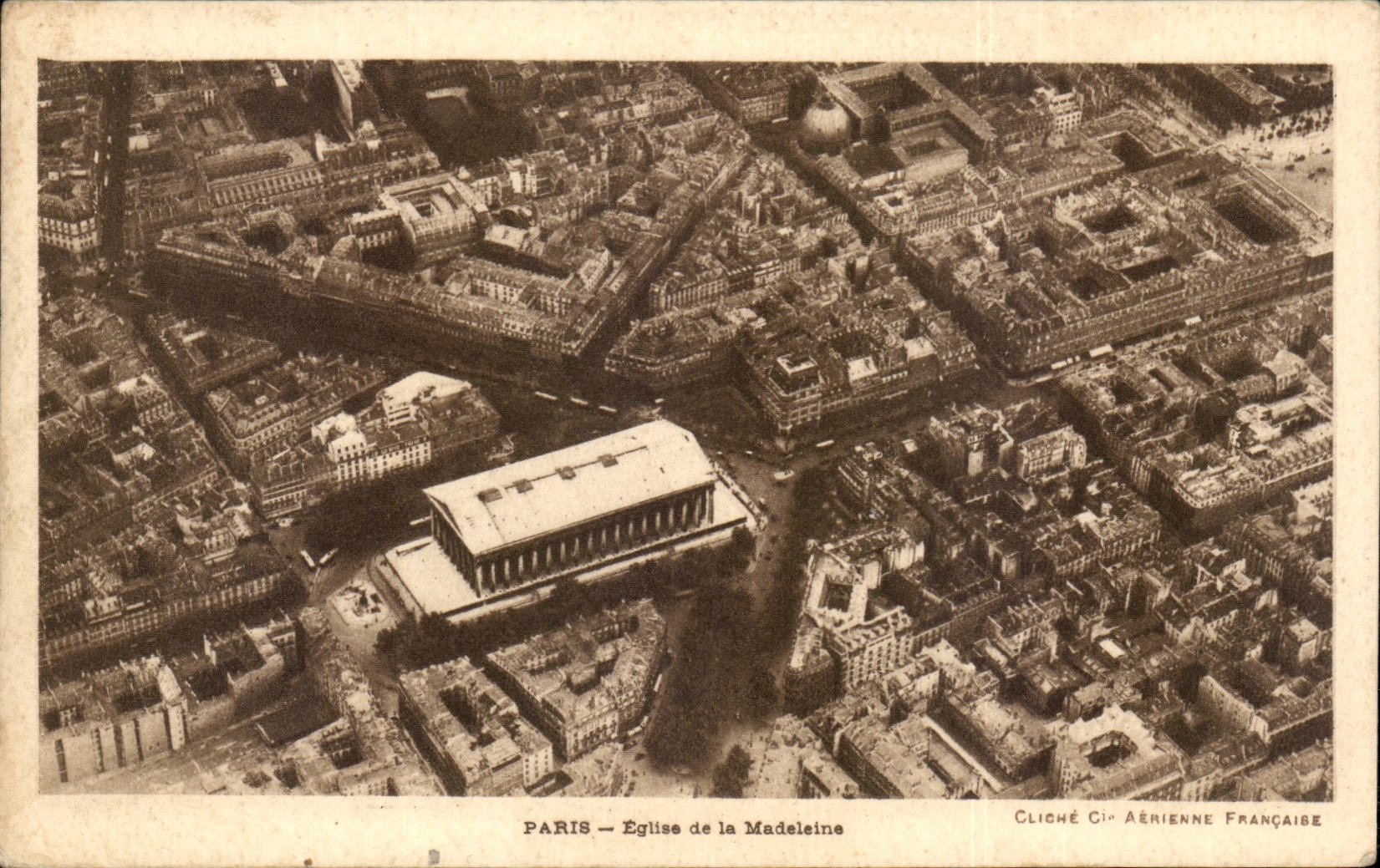 Paris CPA Church of the Madeleine