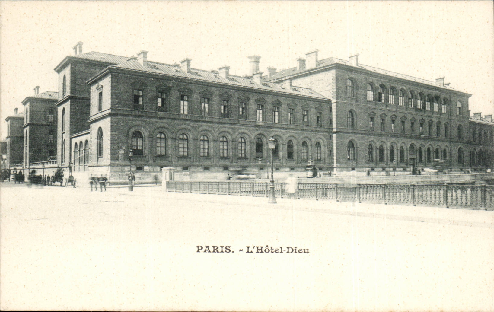 CPA Paris L'hotel Dieu