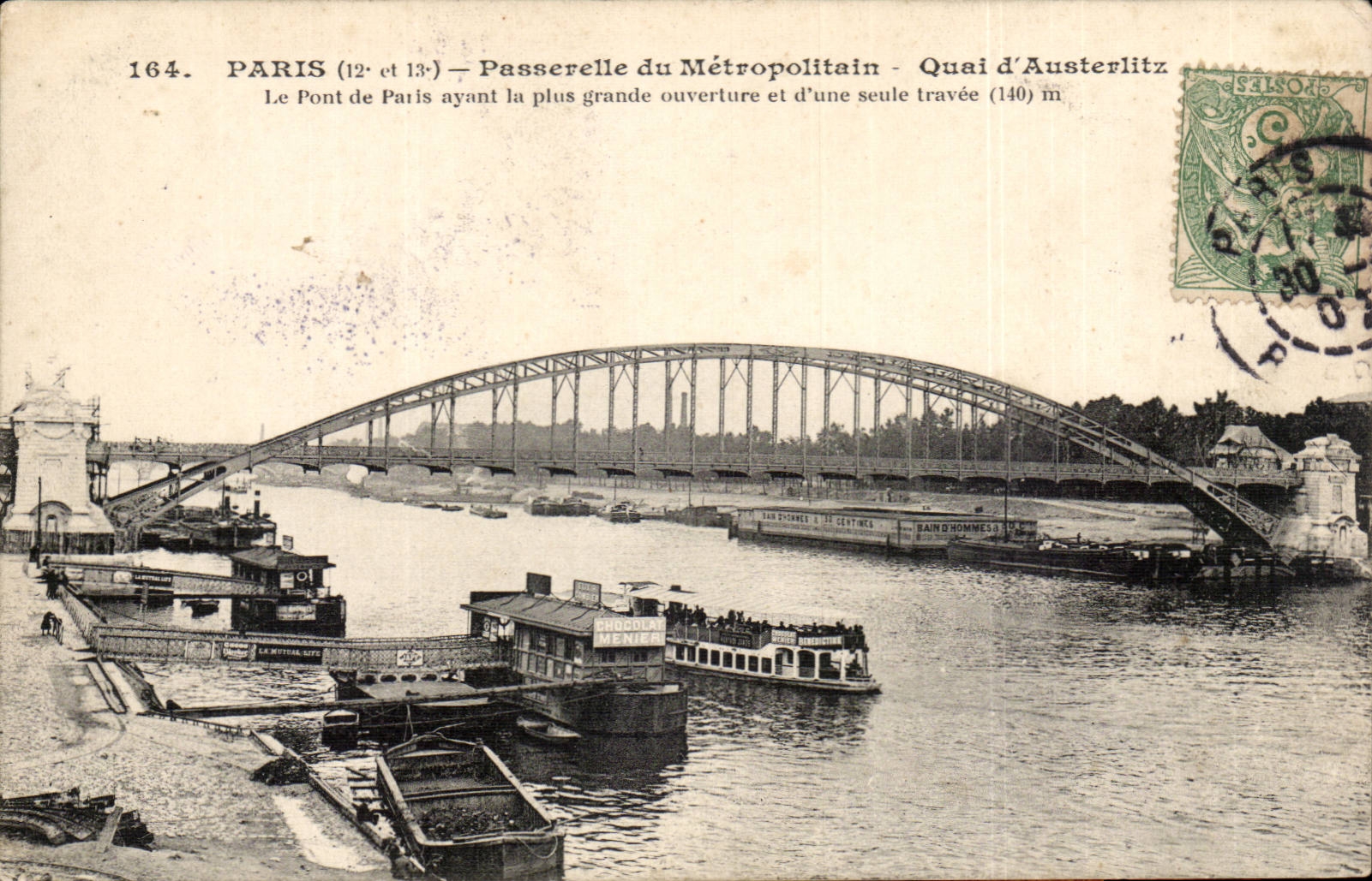 CPA Paris Passerelle d'Austerlitz