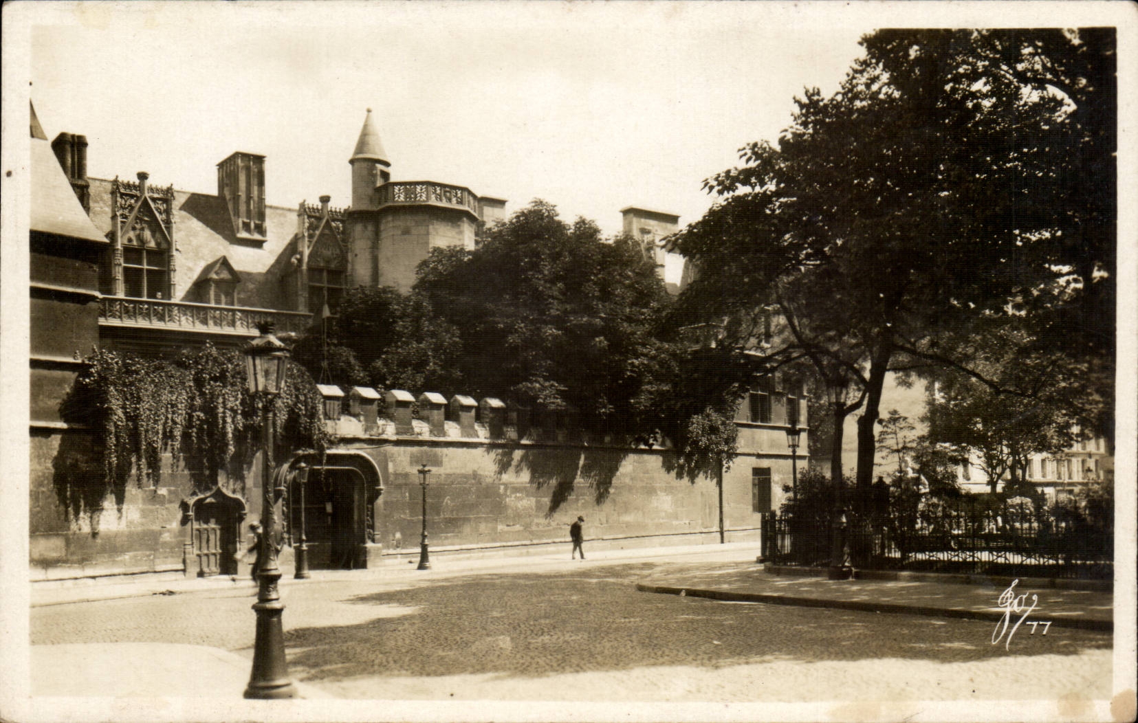 Paris CPA Museum of Cluny