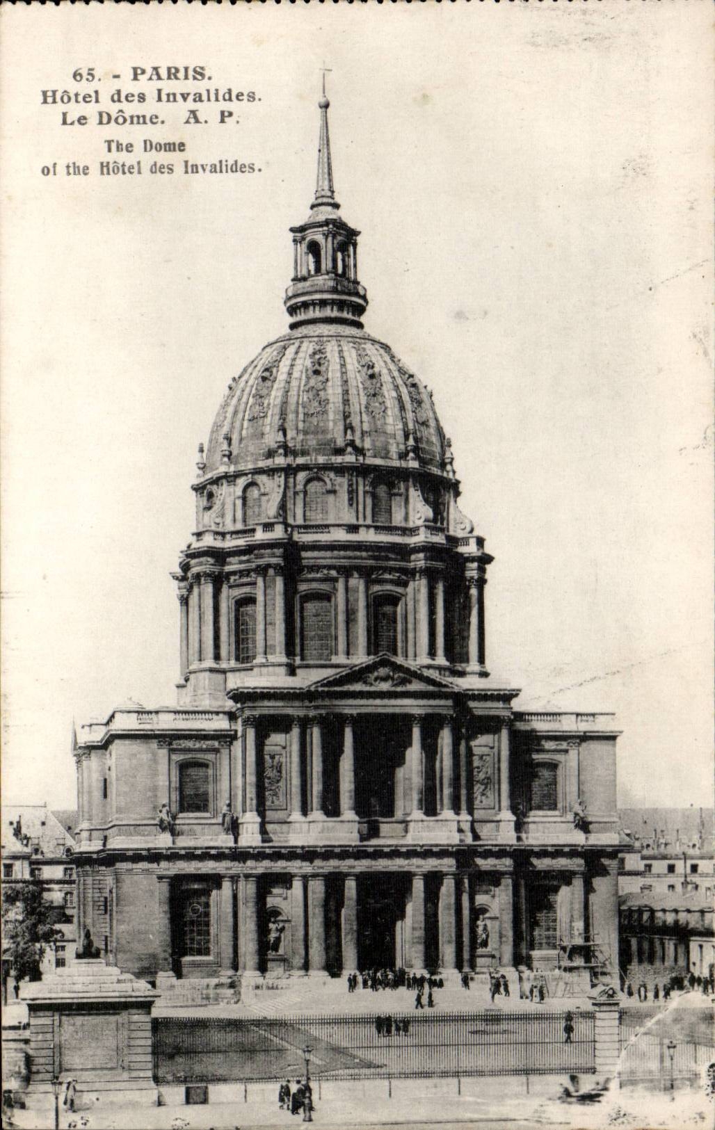 CPA Paris Hotel of Invalides