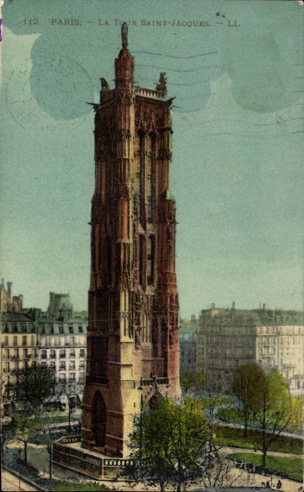 CPA Paris Tour Saint Jacques