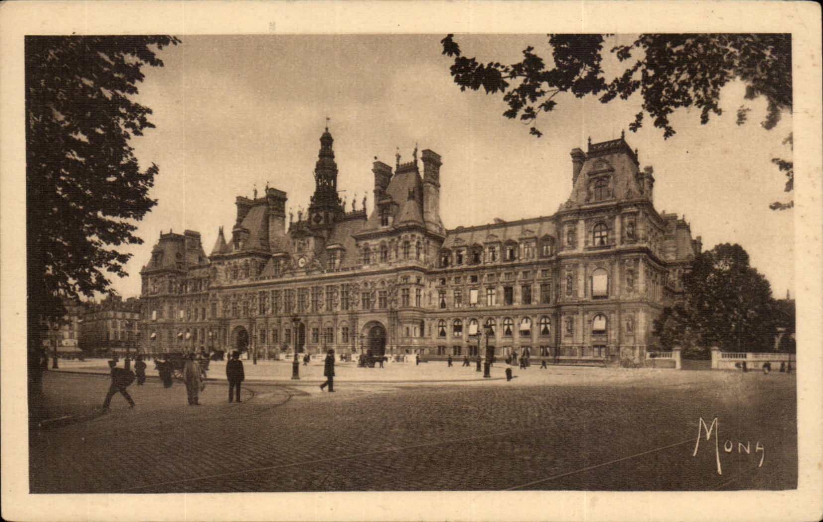CPA Paris L'hotel de ville 