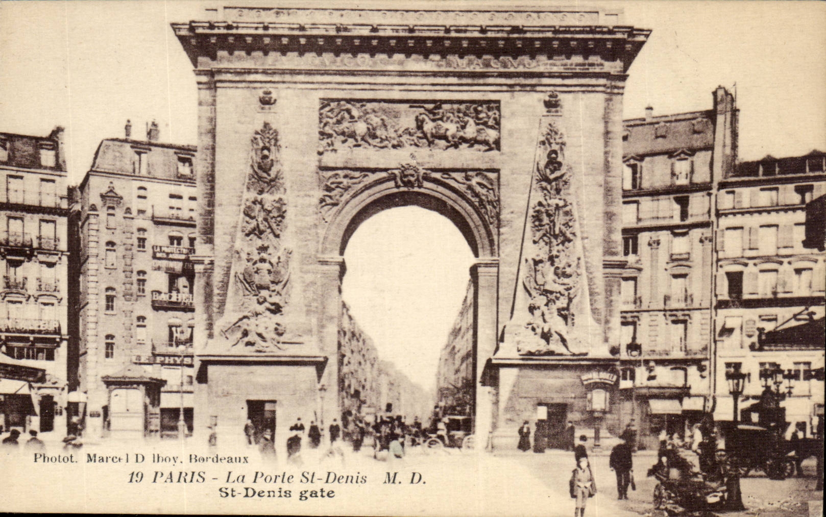 CPA Paris Gate St Denis