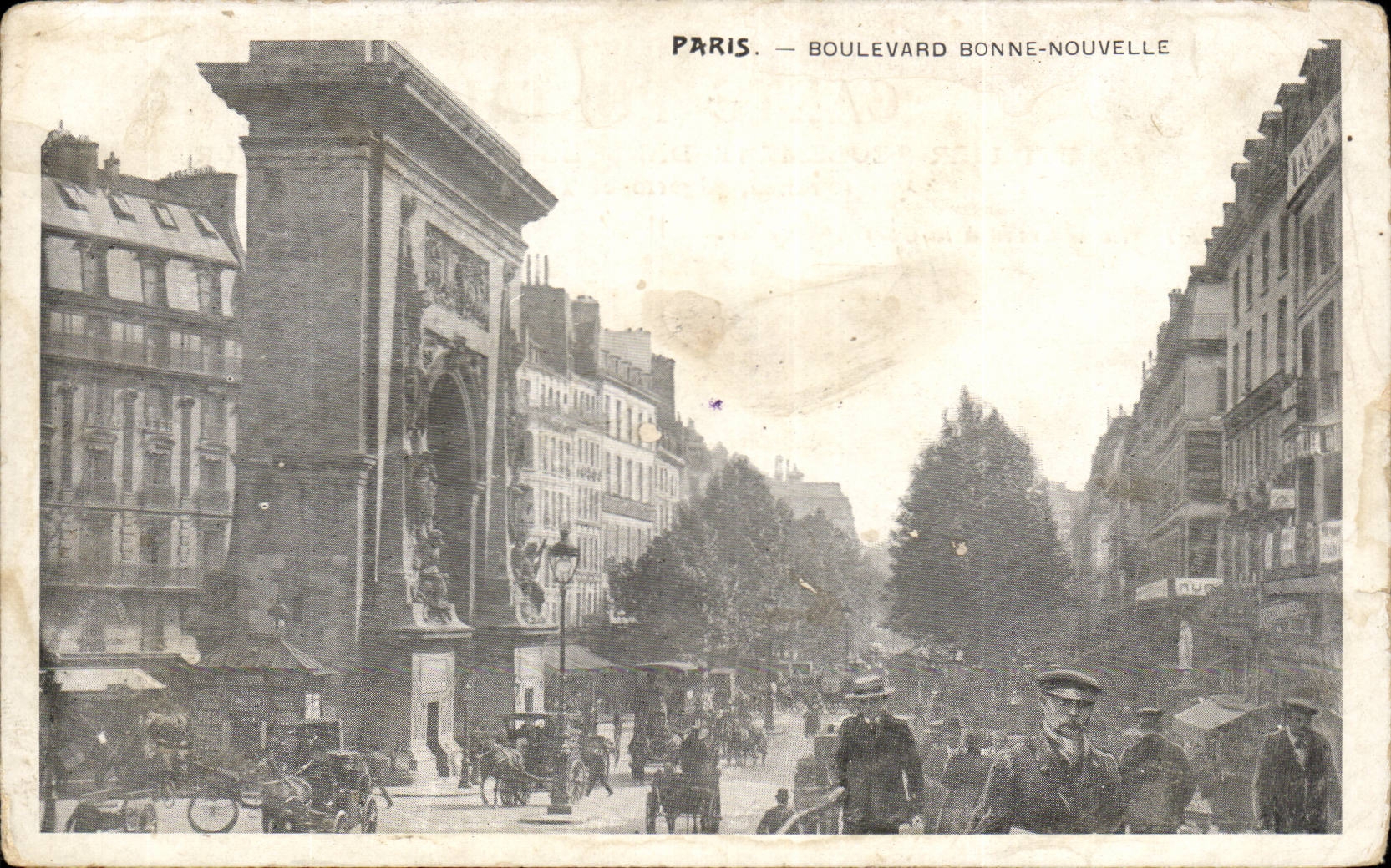 Paris CPA Boulevard Bonne Nouvelle