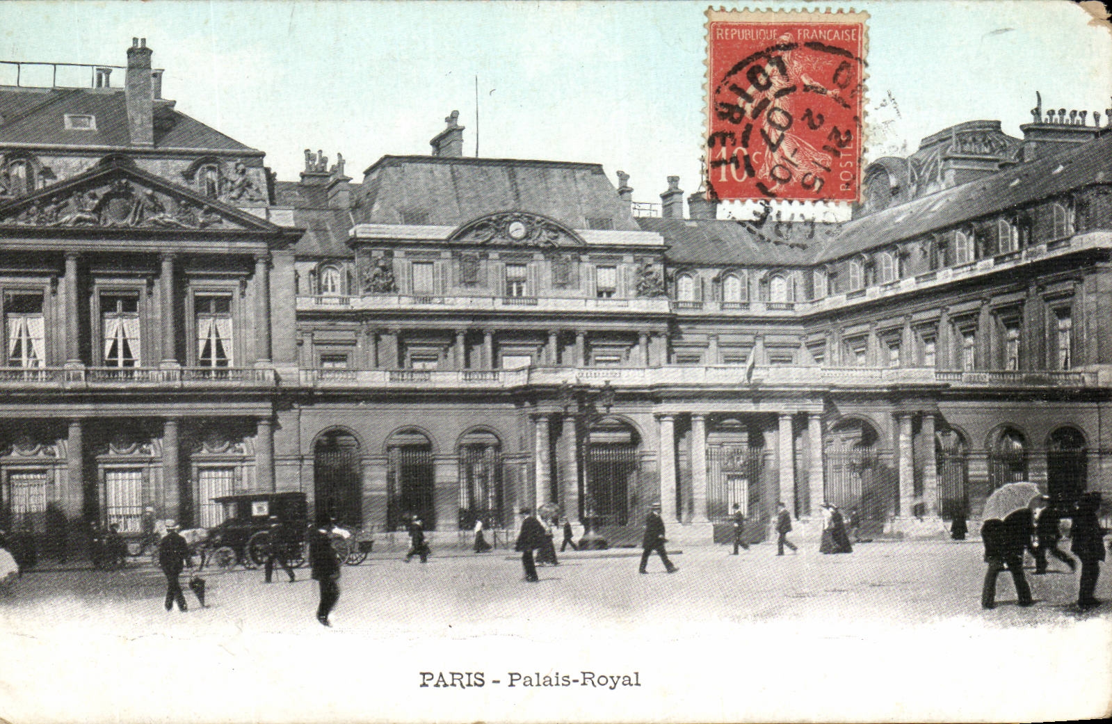Paris CPA Palais royal