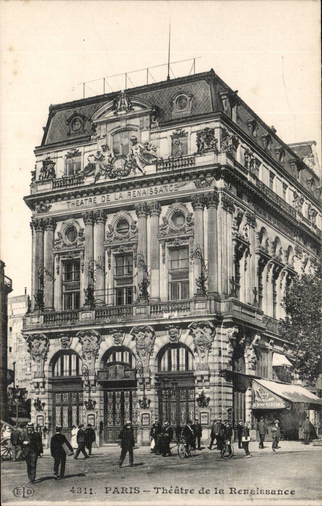 Paris CPA Theatre de la Renaissance
