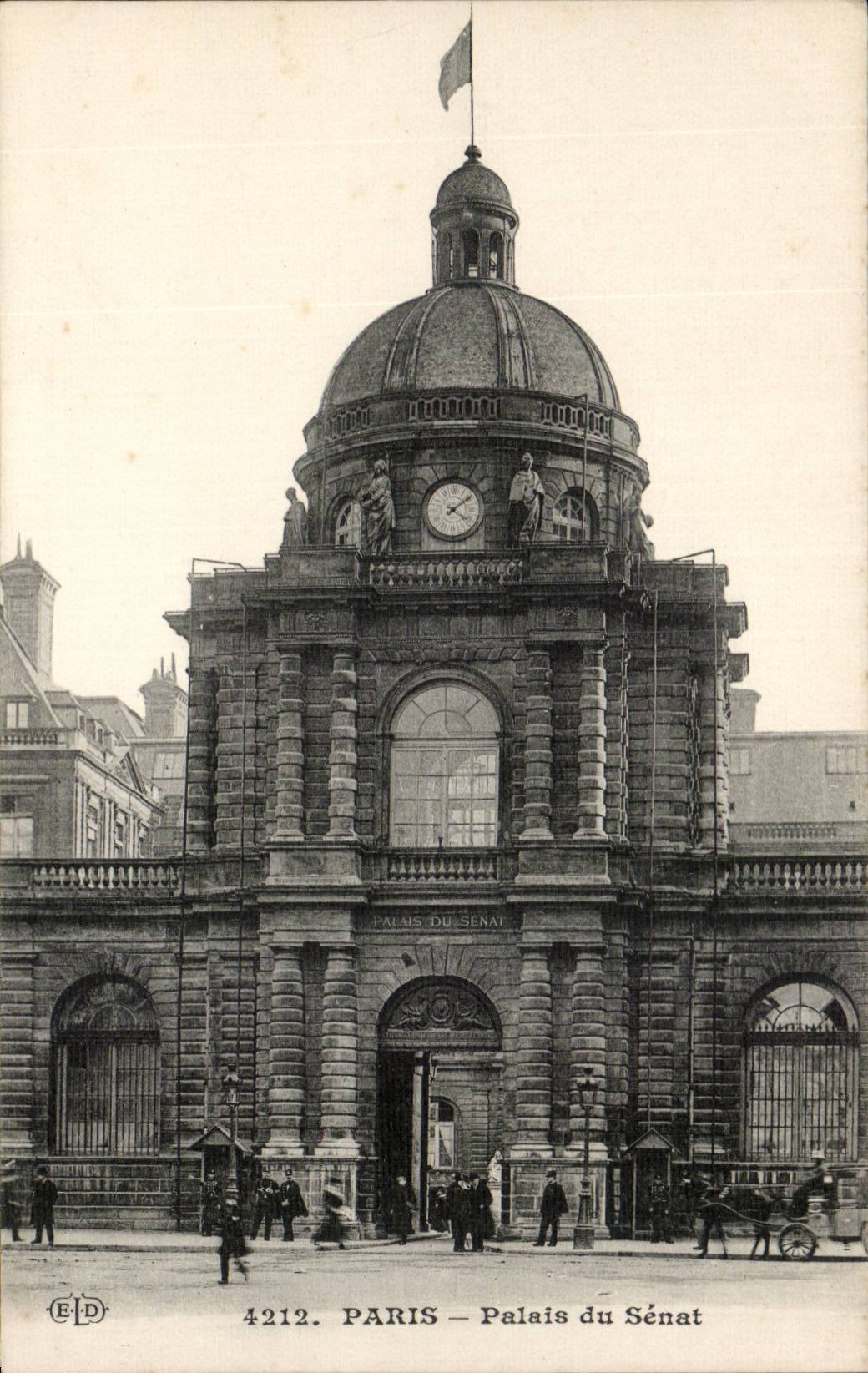 Paris CPA Palate of the Senate