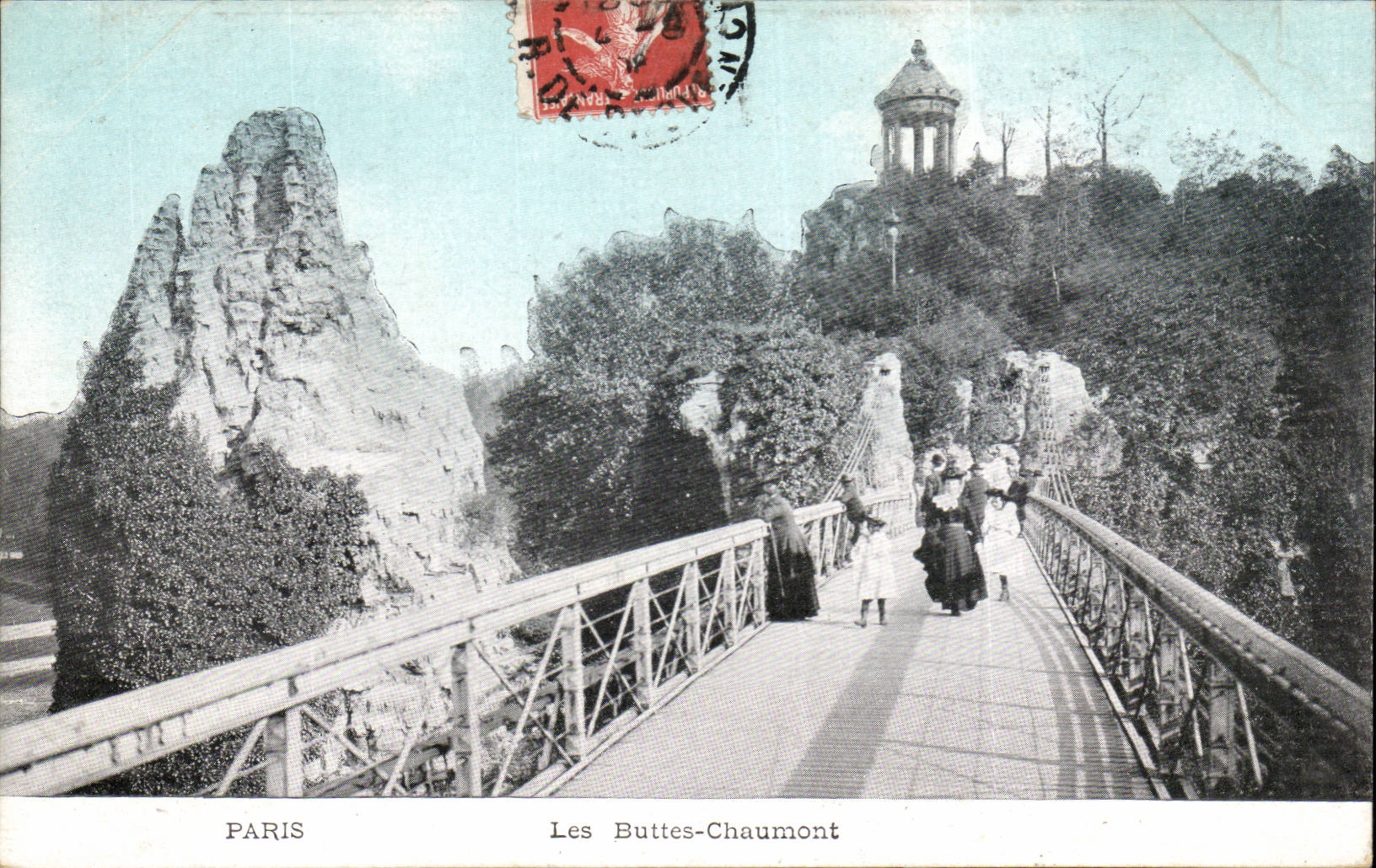 Paris CPA Chaumont Hillocks