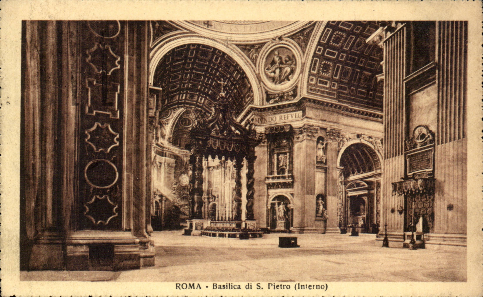 CPA Italy Italia Roma Basilica di S Pietro