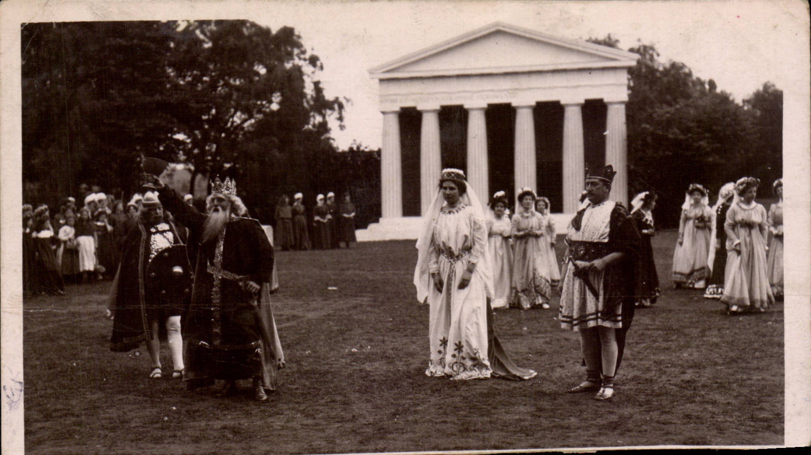 Real photo Dorser Parkstone Pool Constitution Hil road Scene of theater