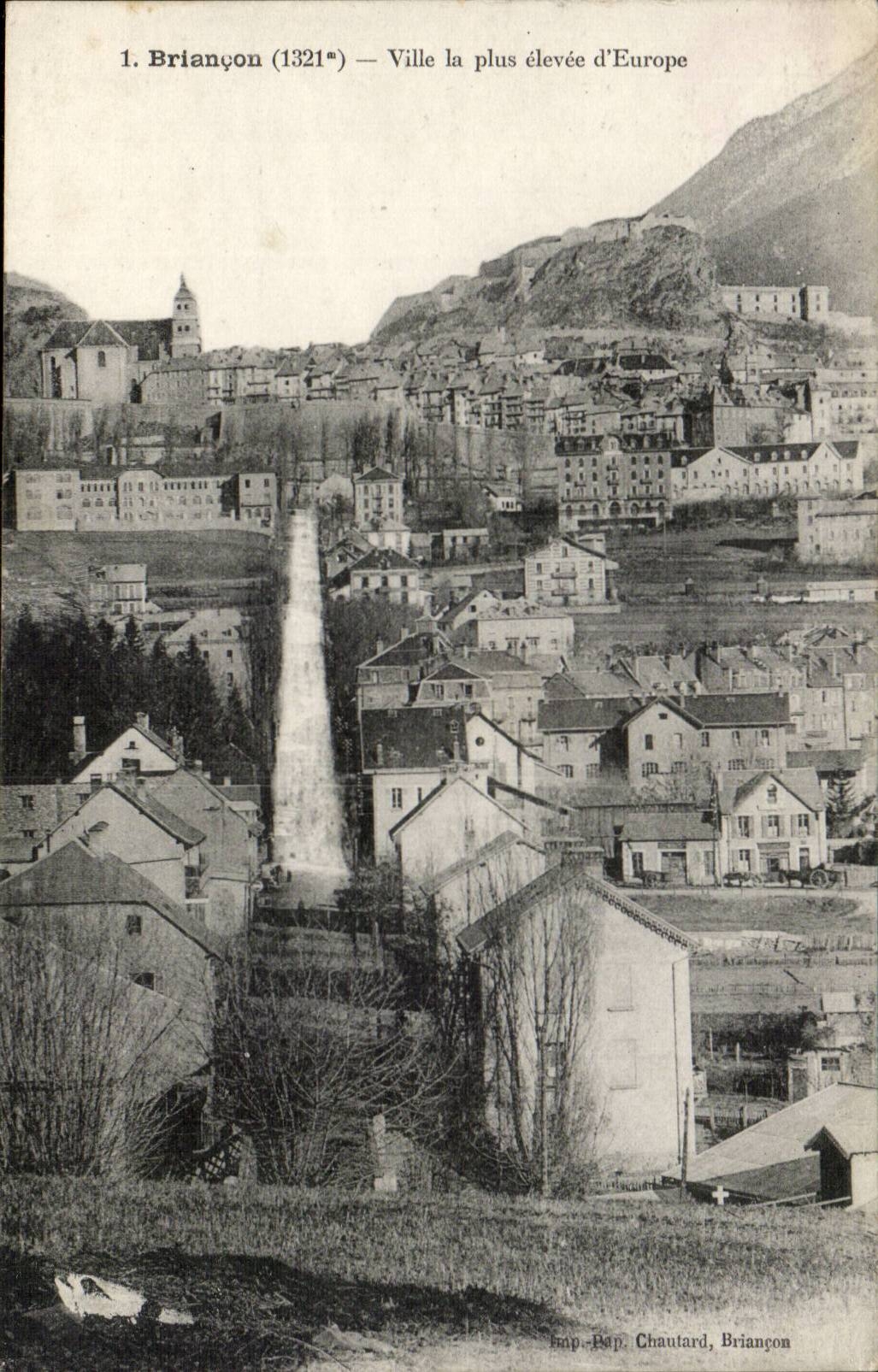 CPA Briançon die hochste Stadt von Europa