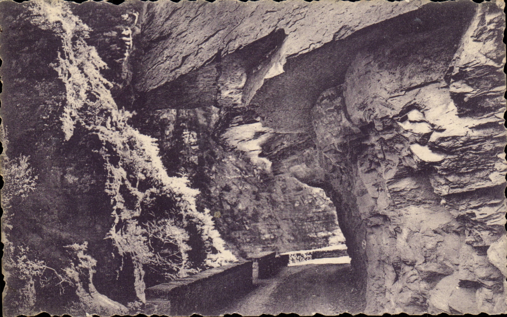 CPA Strasse der Alpen fallt hoher von Cians