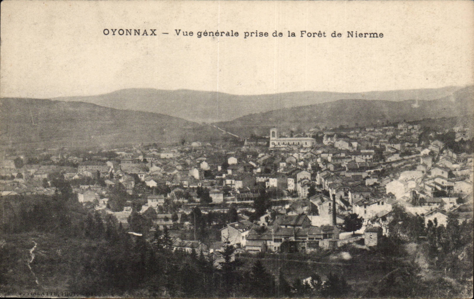 CPA Oyonnax View taken of the drill of Nierme