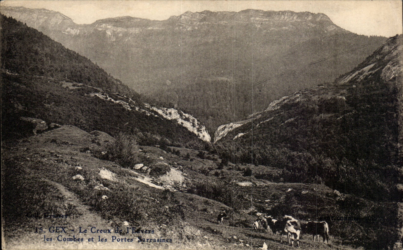 CPA Gex the hollow of Euvers combes and them doors sarrasines