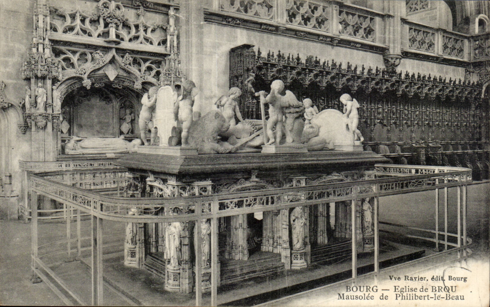 CPA Borough Church of Husks Mausoleum of Philibert Beautiful