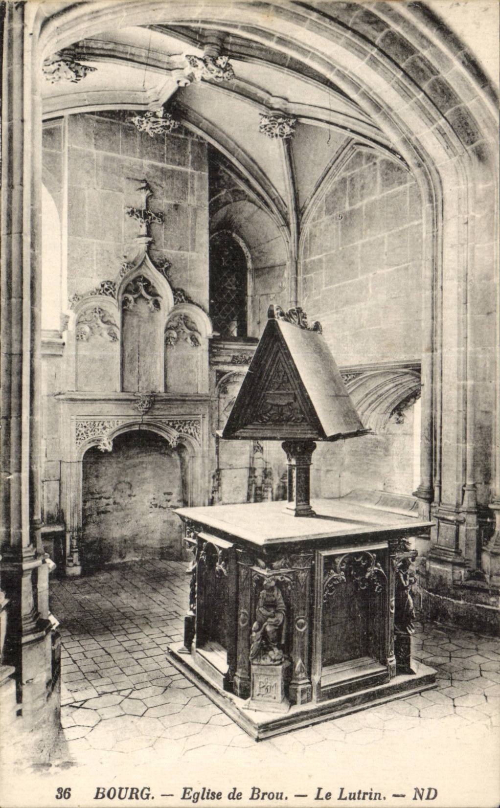 CPA Borough Church of Husks the lectern