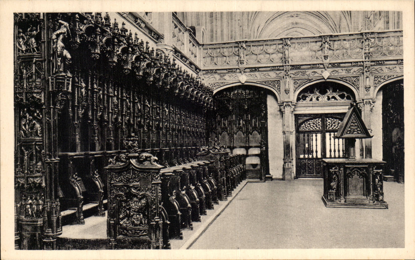 CPA Borough Church of Husks the stalls (southern part)