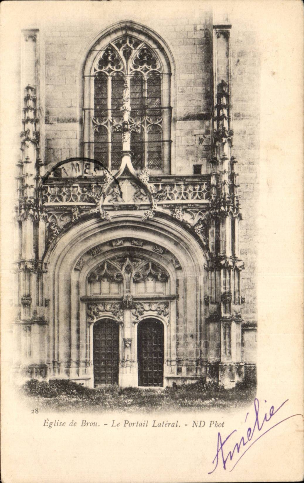 CPA Borough Church of Husks the side gate