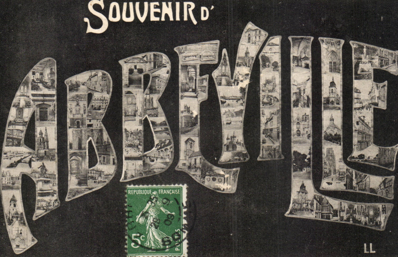 CPA Souvenir of Abbeville