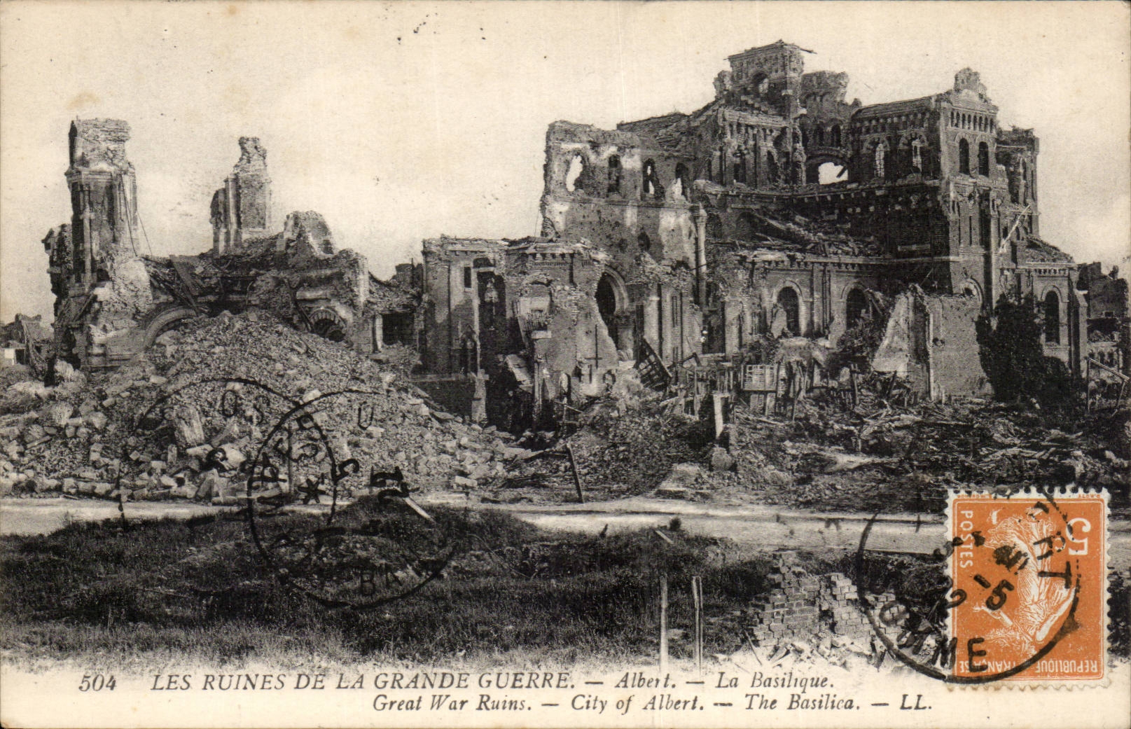 CPA Albert the basilica