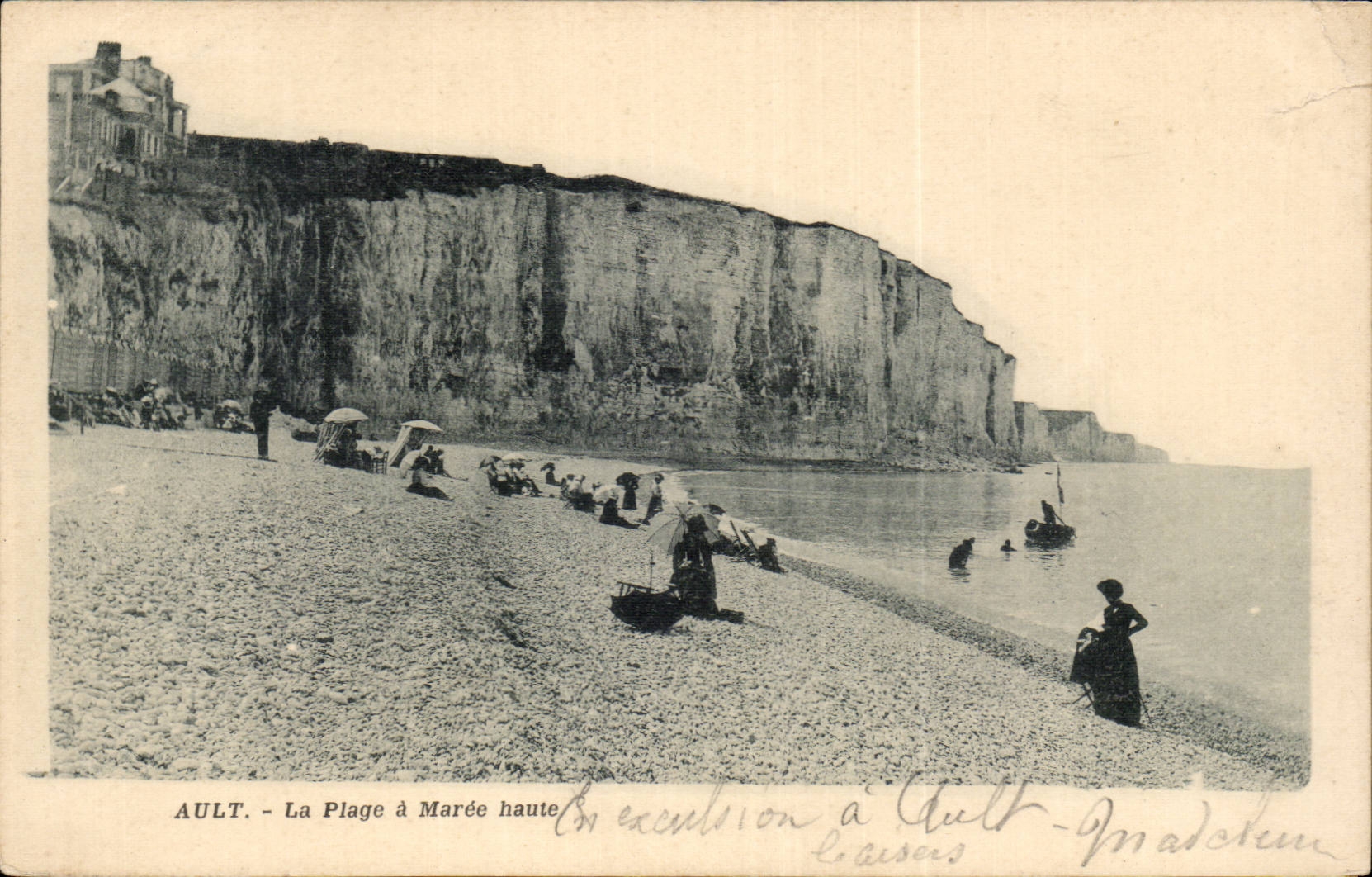 CPA Ault the beach has high tide