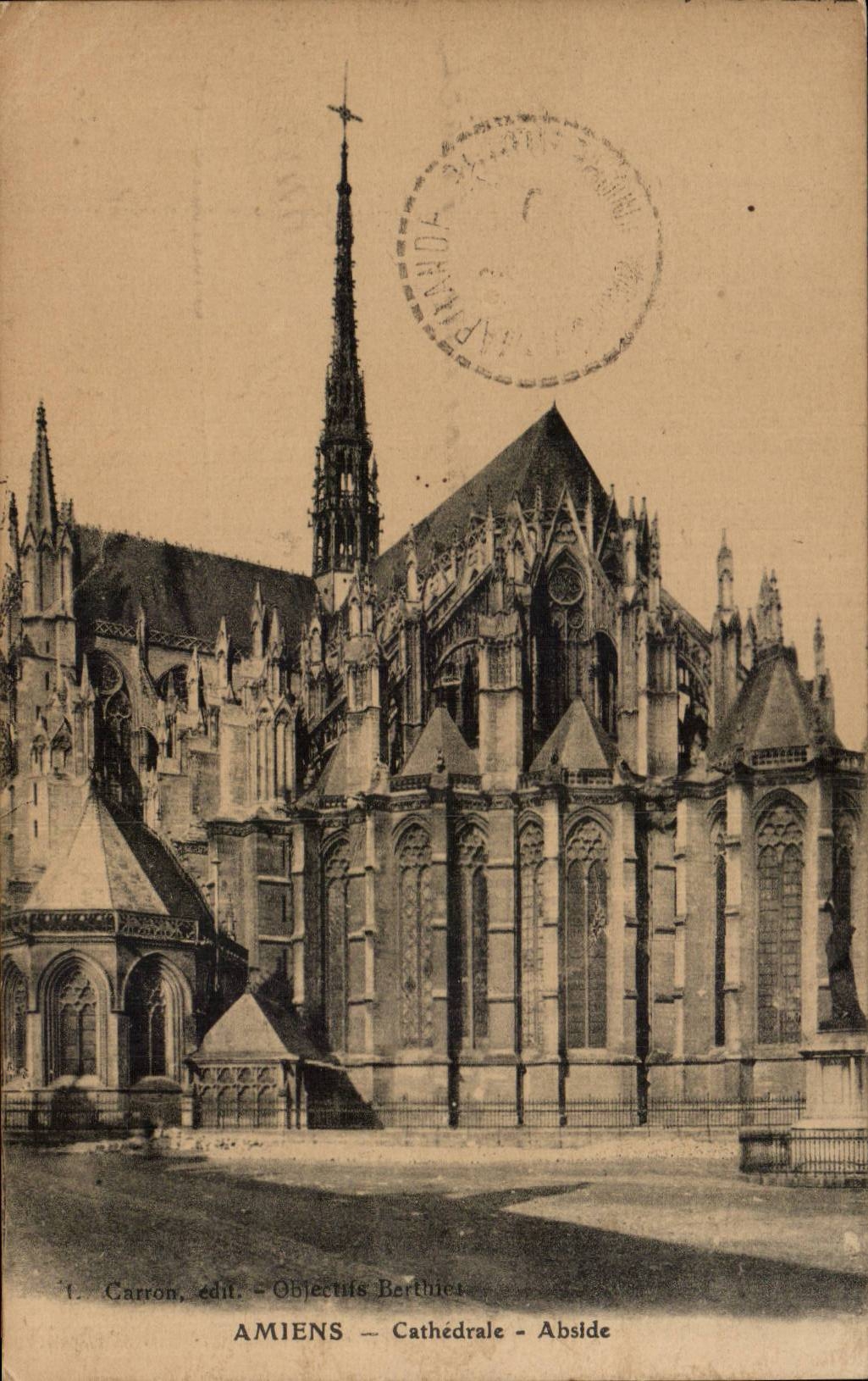 CPA Amiens Cathedral Apse