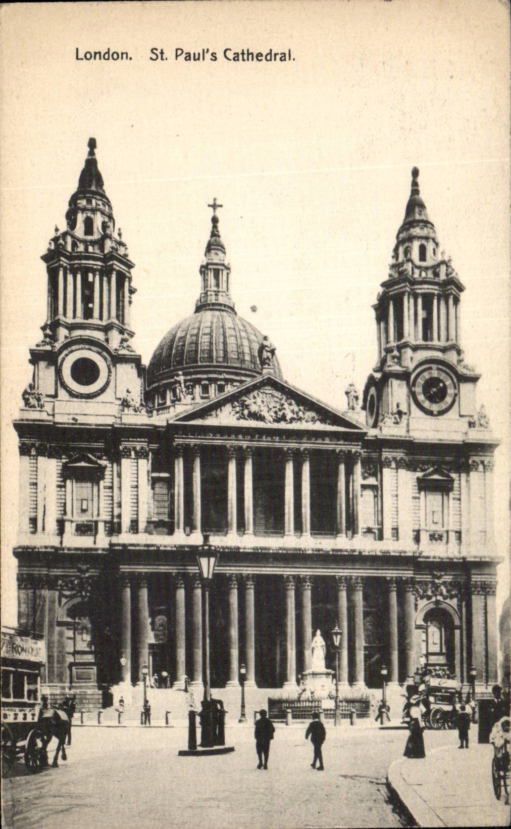 CPA Great Britain London London St Paul' S cathedral