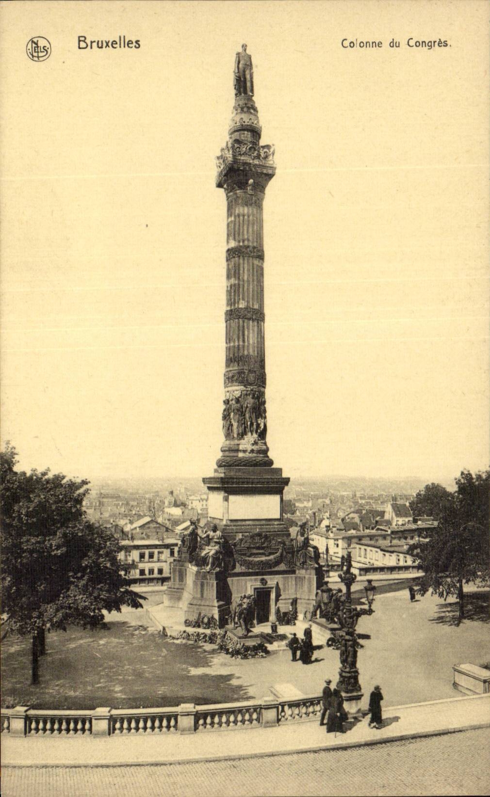 CPA Brussels Column of congers