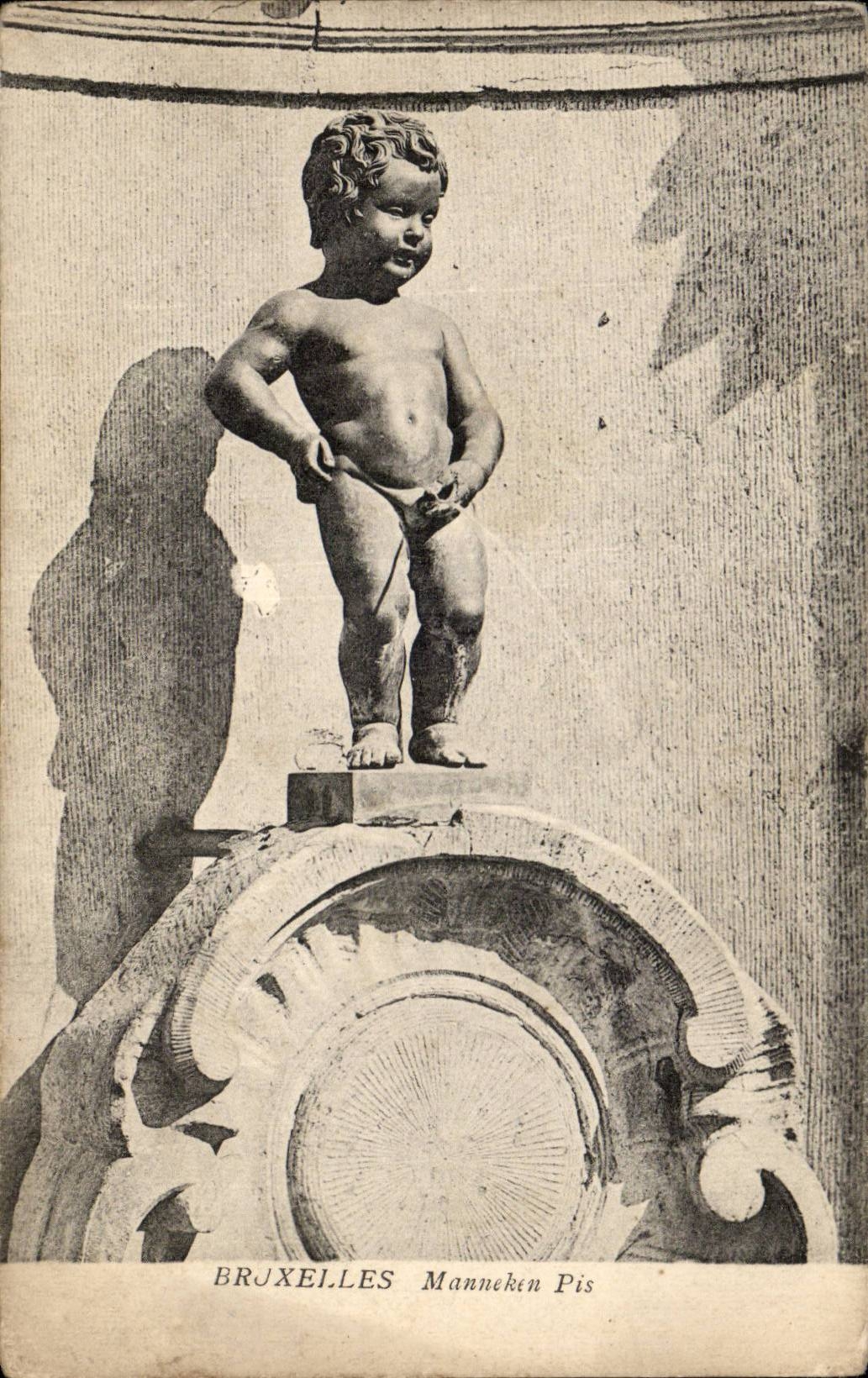 CPA Brussels Manneken worse
