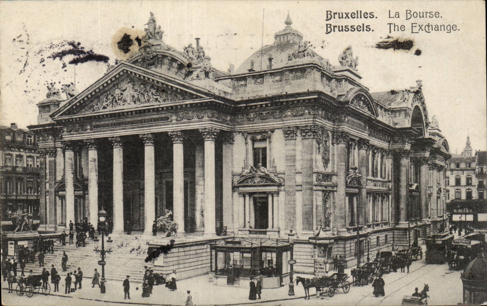 CPA Brussels the Stock Exchange