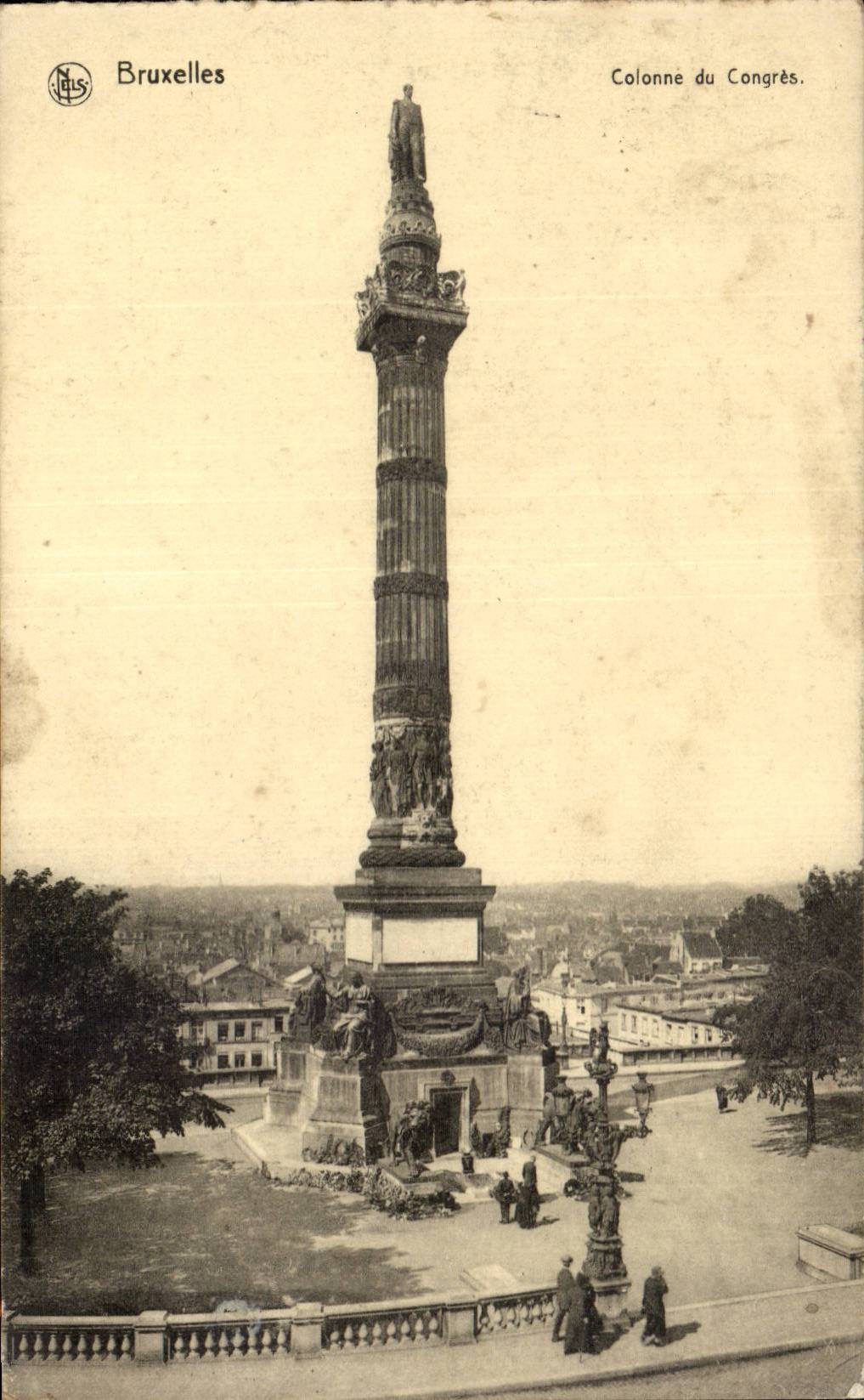 CPA Brussels Column of congers