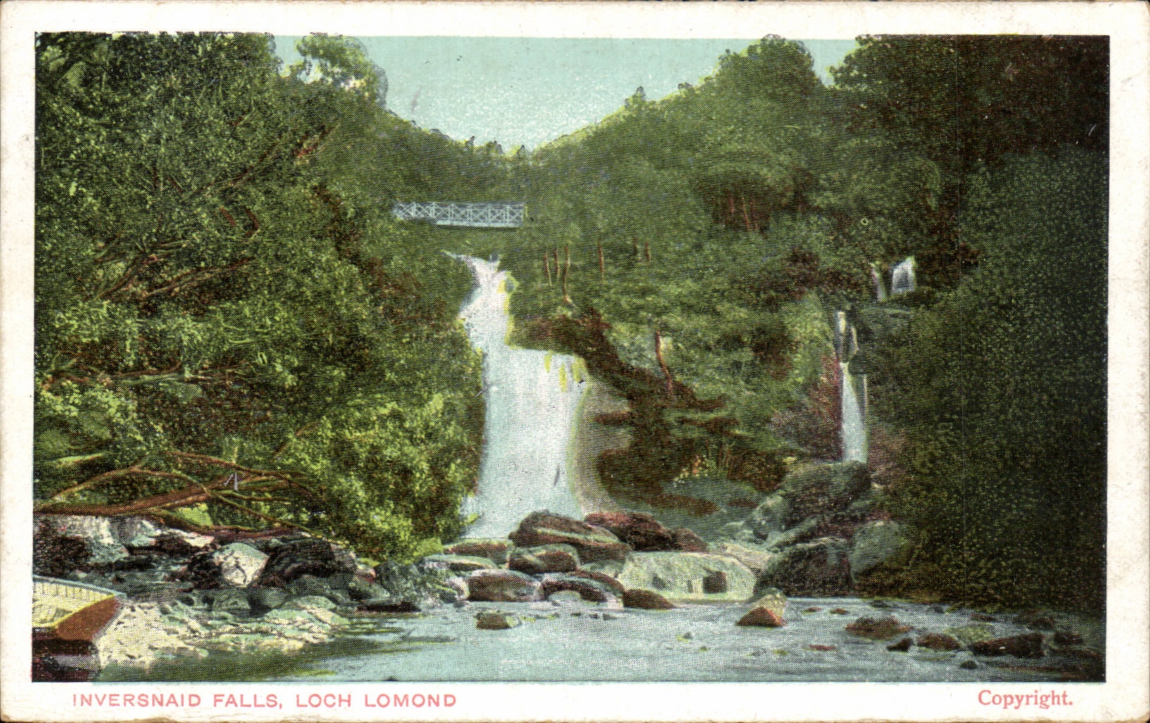 CPA Inversnaid Falls Lomond Log