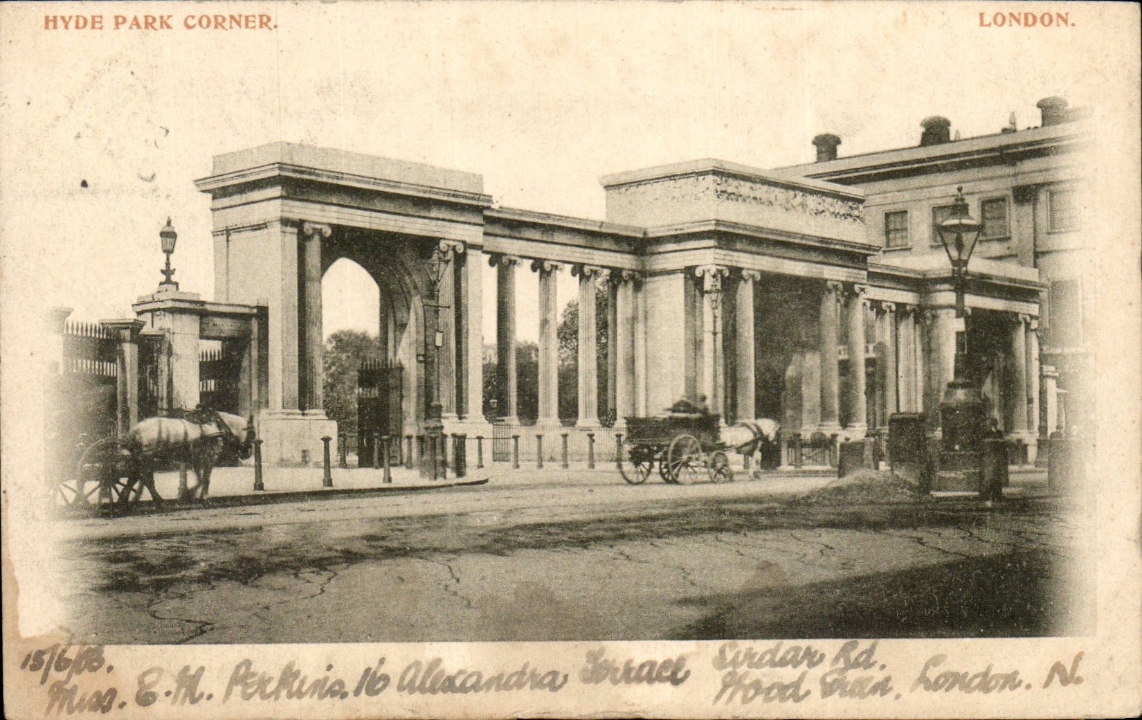 CPA London London Hyde park corner